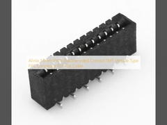 Αλίντα 1.0mm Pitch Double-sided Contact SMT Vertical Type FPC Connector για επίπεδα καλώδια