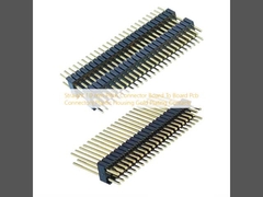 Καθαρό 1.0 mm Pitch Connector Board To Board Συνδετήρες PCB πλαστικό περίβλημα Χρυσόχρωμα επαφές